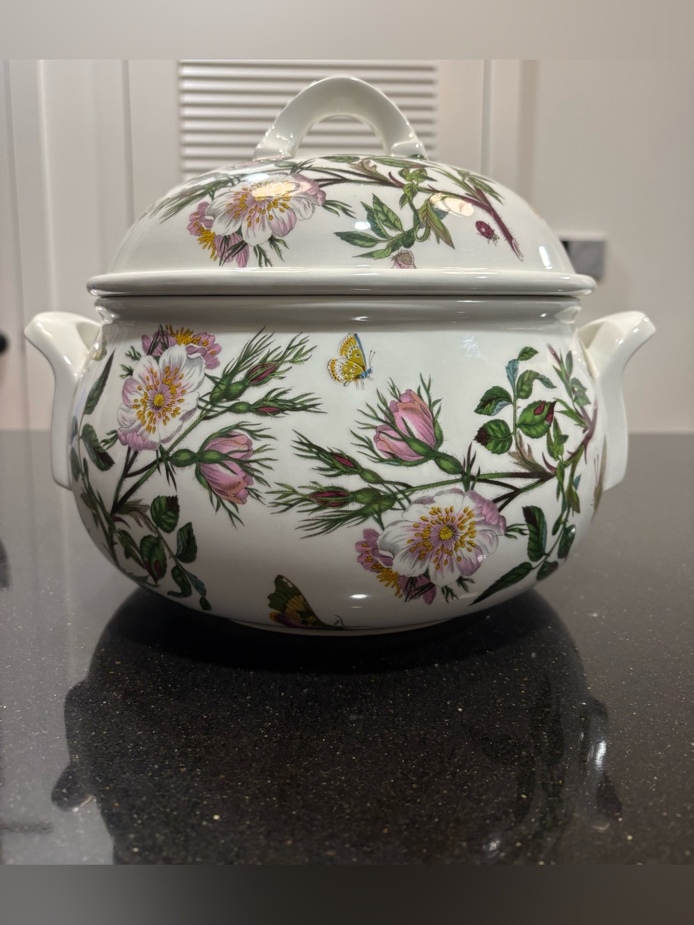 Portmeirion White Porcelain Casserole